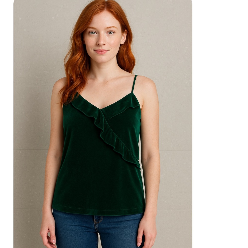 J.Crew Velvet Cami Size 2 tall